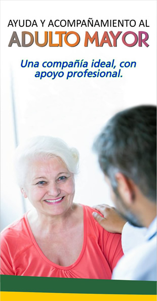 Ayuda Domiciliaria a Personas Mayores de 65 Años Acompañamiento al Adulto Mayor
