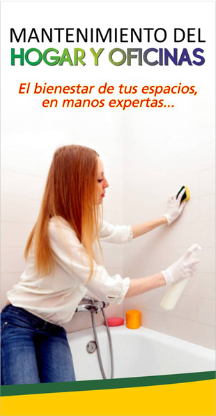 Mantenimiento del Hogar y Oficinas (Servicio de Aseo) Servicio de Aseo y Mantenimiento del Hogar